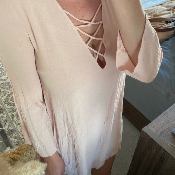 ASTR Long Sleeve Mini Dress - Picture 4 of 6